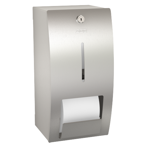Podajnik na papier toaletowy matowy Franke STRATOS na dwie rolki