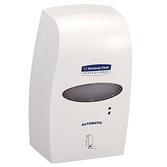 Dispensador automático de espuma de jabón Kimberly Clark PROFESSIONAL de 1.2 litros, plástico blanco