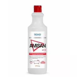 Kyselý čistící prostředek pro koupelny, toalety a WC ROKO 1L