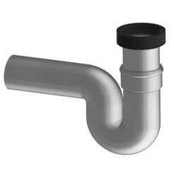 Turkish bowl siphon with horizontal DN 100 drain Franke