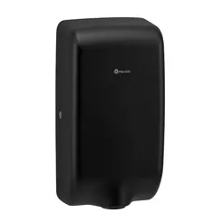 Secador de manos Merida TURBO JET SLIM MINI BLACK LINE 700 W, acero color negro