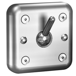 Perchero de baño a prueba de vandalismo KWC Heavy Duty 108×108×52 mm