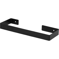 Perchero de toallas de pared MOKKO 300 mm, negro