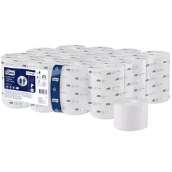 Toaletný papier bez jadra Tork OptiServe 24 ks 2 vrstvy 94,30 m, biela makulatura