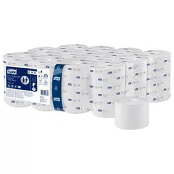Toaletný papier bez jadra Tork OptiServe 24 ks 2 vrstvy 94,30 m, biela makulatura
