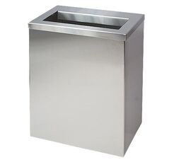 Kosz do damskiej toalety 25 litrów, stal nierdzewna matowa