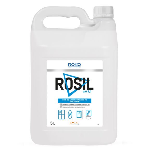 Líquido para limpiar ventanas ROKO PROFESSIONAL ROSIL 5L