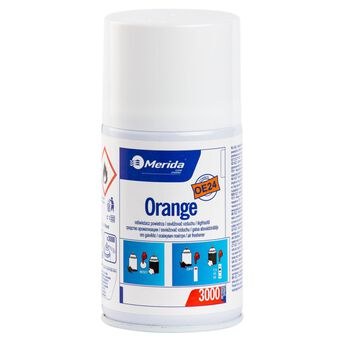 Orange air freshener refill
