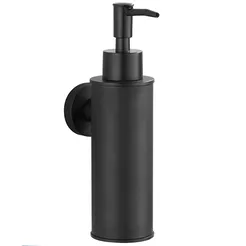 Dispensador de jabón de pared redondo Faneco SYDNEY Black