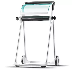 Stojak na čistiace utierky v rolke Tork, bielo-turquoise ABS