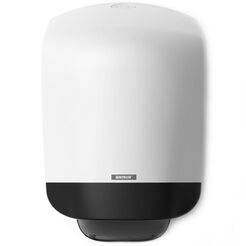 Katrin INCLUSIVE M plastic white-black paper towel dispenser for rolls