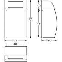 Pokrywa pojemnika na odpady STRATOS - rys.2
