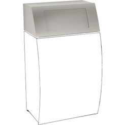 Kryt na odpadkový koš STRATOS Franke matný