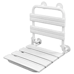 Falt - Duschstuhl Faneco ⌀ 25 mm Stahl weiß