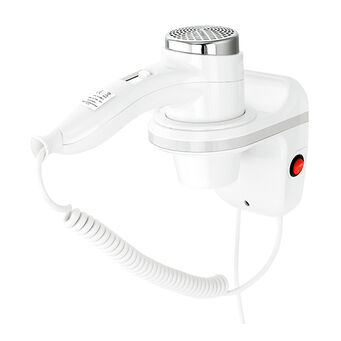 Súkromný hotelový vysúšač vlasov so vodorovnou rukoväťou Sanitario 1100 W ABS biely
