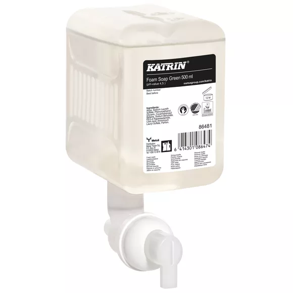 86481 Katrin Green mydło do rąk w piance 500 ml