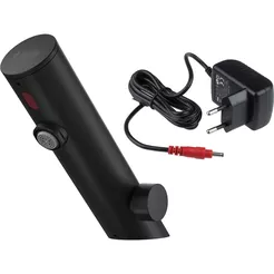 Bezdotyková umyvadlová baterie s regulací teploty Deante Sense 3/8 ocel barva černá, napájecí adaptér