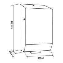 Wymiary Pojemnika Merida CSC503 STELLA Black Line