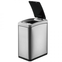 Automatyczny kosz na śmieci 8 litrów Merida stal matowa
