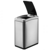 Automatyczny kosz na śmieci 8 litrów Merida stal matowa