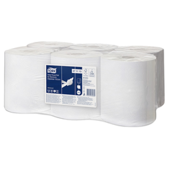 Papierhandtuchrolle für automatische Spender Tork 6 St. 2-lagig 143 m weiß Zellstoff + Altpapier