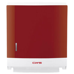 Dispensador de toallas de papel ZZ CWS boco plastik rojo