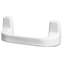 Manija de baño de 23 cm Bisk OCEANIC de plástico blanco
