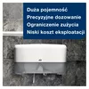 Papier toaletowy Mini Jumbo Tork 120280 T2 Advanced 2 warstwy 170 m średnica 18,8 cm biała makulatura – przykład użytkowania