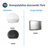 Papier toaletowy Mini Jumbo Tork 120280 T2 Advanced 2 warstwy 170 m średnica 18,8 cm biała makulatura – kompatybilne wkłady i dozowniki