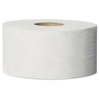 Mini Jumbo Toilettenpapier Tork Advanced 12 Rollen 2-lagig 170 m Durchmesser 18,8 cm weißes Altpapier