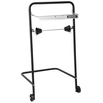 Floor stand wiper dispenser 40 cm Katrin black steel