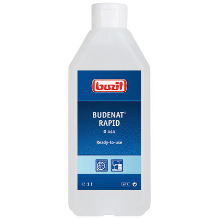 Płyn do dezynfekcji nawierzchni na bazie alkoholu Budenat@ Rapid D 444 Buzil  