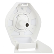 Pojemnik na papier toaletowy Merida TOP MAXI Midi plastik biało - szary