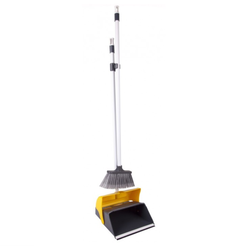 Broom with dustpan on a stick – ''Lazy'' set