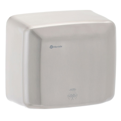 Secador de manos Merida CUBEFLOW 2500 W, acero inoxidable mate