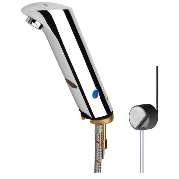 KWC PROTRONIC-S sink faucet with concealed power supply