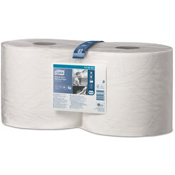 Heavy duty multi-purpose wiping paper big roll Tork Premium blue W1/W2 2 pcs.