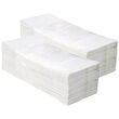 Jednorazowe ręczniki papierowe składane 1 warstwa 4000 szt. Klasik biały makulatura