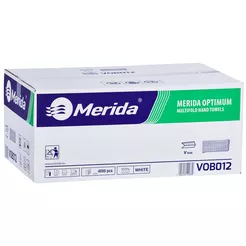 Papierové utierky ZZ Merida 1 vrstva 4000 ks Classic biela makulatura