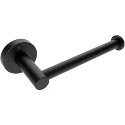 JAŚMIN wall-mounted paper holder, black