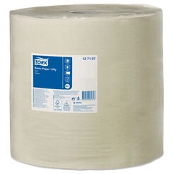 Papierhandtuch in Minirolle Universal Tork 1-lagig 1190 m gelbe Altpapier