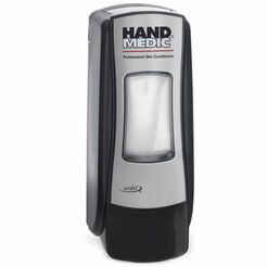 GOJO HAND MEDIC Handlotion-Spender 0,68 Liter ABS schwarz + silberne Front