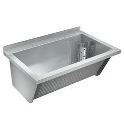 Industrial stainless steel kitchen sink Franke