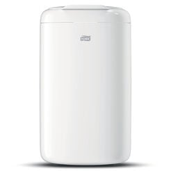 Tork 5-liter trash can, white plastic