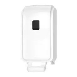 Dispensador de jabón líquido Sanitario 500 ml, plástico blanco ABS