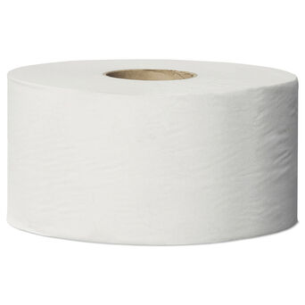 Papírový toaletní papír mini Jumbo Tork 12 rolí 1 vrstva 240 m průměr 18,8 cm šedý makulatura