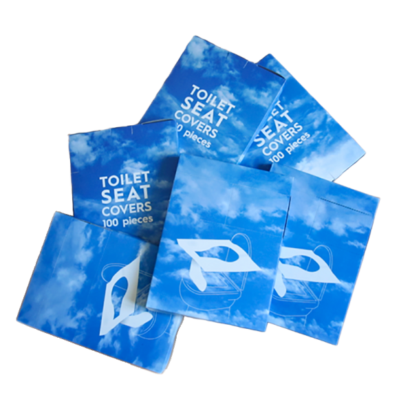 Jednorazowe podkładki higieniczne na deski sedesowe w ogólnodostępnych toaletach publicznych