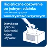 Czyściwo włókninowe do zabrudzeń przemysłowych Tork 520372 exelCLEAN, szare – dozowanie pojedynczych odcinków, higieniczne użytkowanie