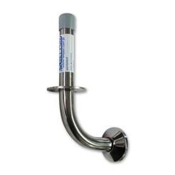 Toilet paper holder for disabled, polished stainless steel
