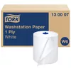 Czyściwo papierowe do dozownika uszczelnionego Tork 130007 Washstation W6 250 m, biała celuloza